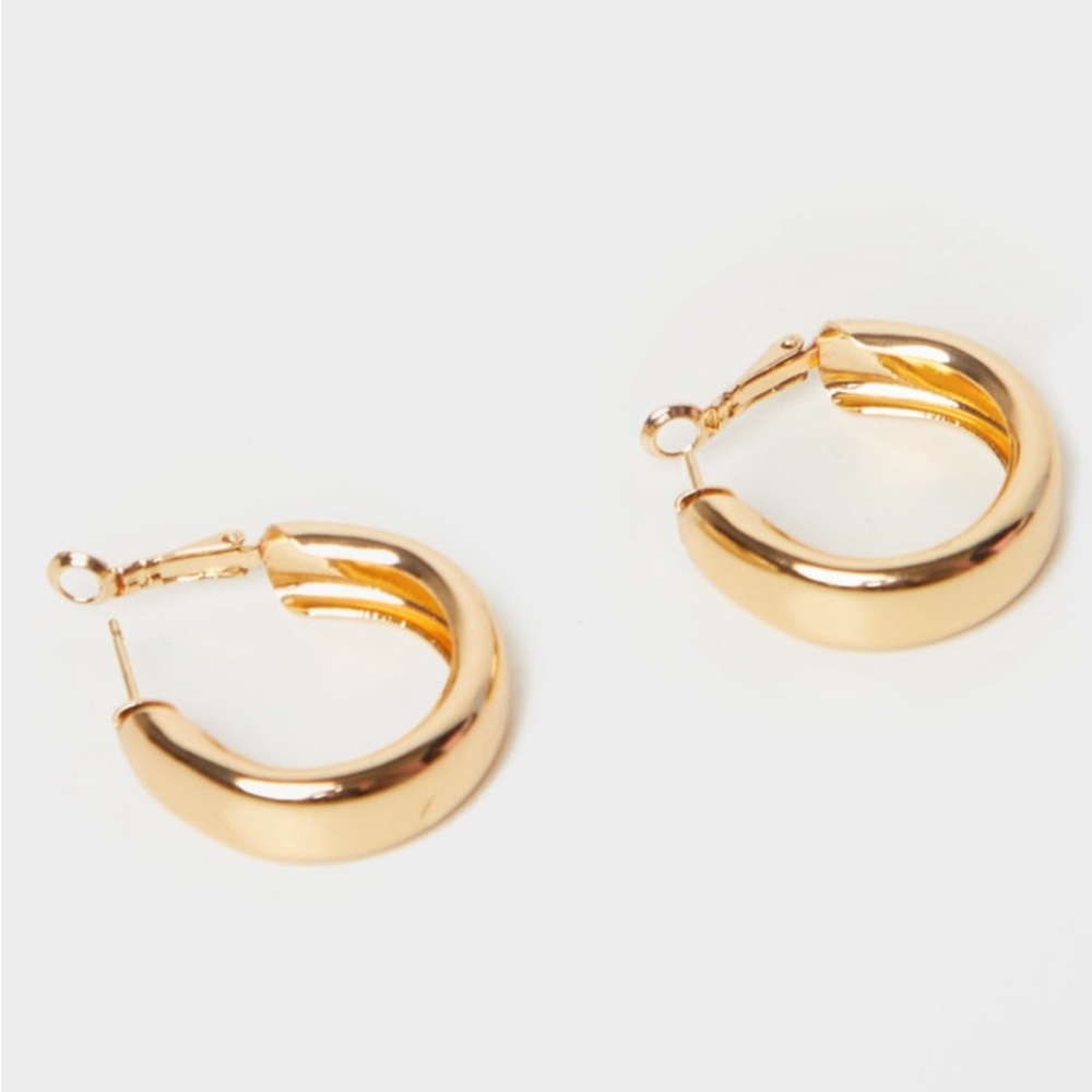 Gold Hoop Earrings